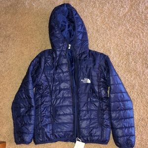 The North Face Navy Blue Jacket.